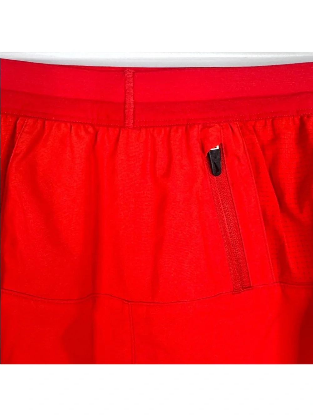 NIKE Dri Fit Flex Stride Running Shorts NEW Red Standard Fit 7” Length Size L